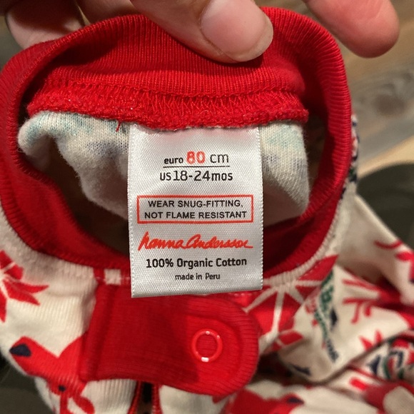 Hanna Andersson Dear Dear print 18-24months - Picture 3 of 3